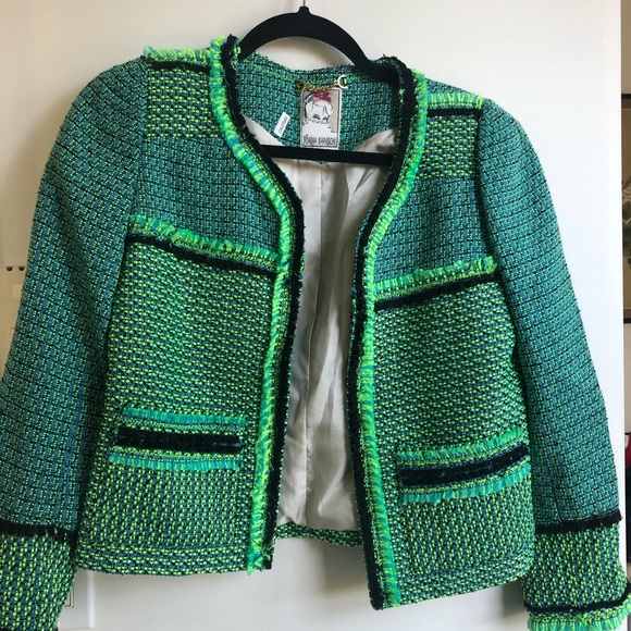 Anthropologie Yoana Baraschi tweed blazer - Picture 4 of 10